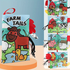 Washable Baby Cloth Book for Kids, BPA-Free, Biteable