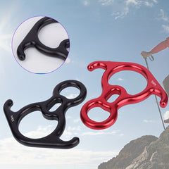 Aluminum Buckle 50KN for Belaying Climbing