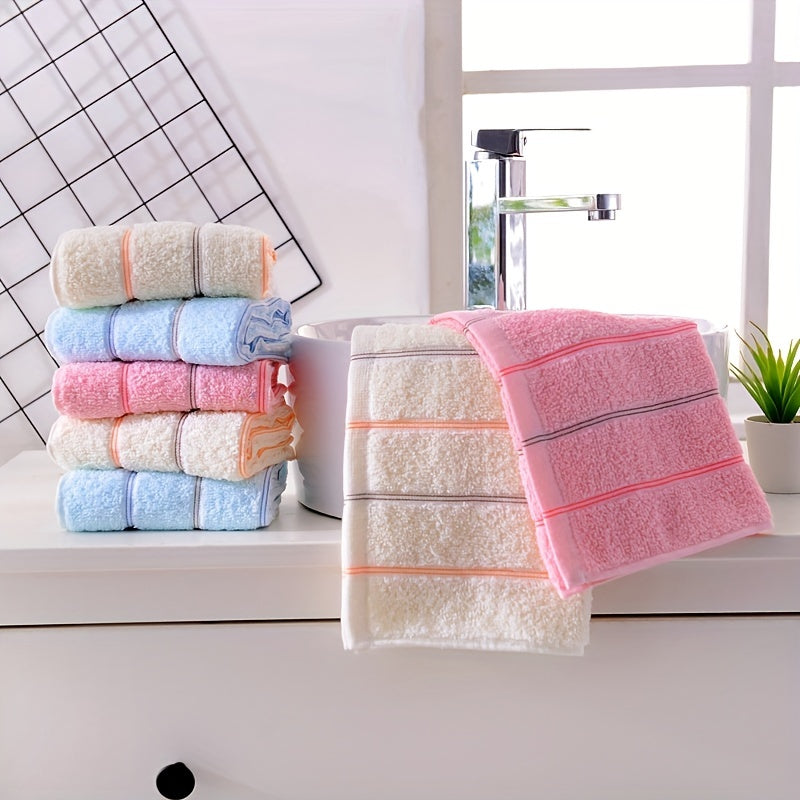 3pcs Soft Cotton Hand Towel Quick Drying Absorbent 30x99cm