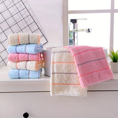 3pcs Soft Cotton Hand Towel Quick Drying Absorbent 30x99cm