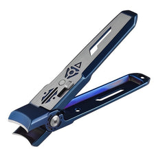 Large Opening Splash proof Nail Clipper Stainless Steel Nail Cutter