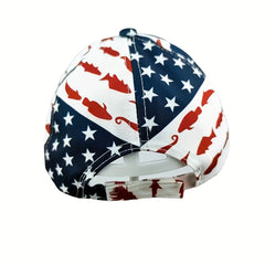 Pentagram Print Baseball Cap Lightweight Adjustable Dad Hats