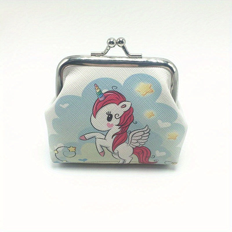 Unicorn Coin Purse for Kids, Cute Cartoon Wallet Gift