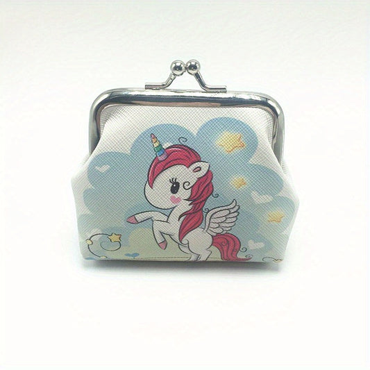 Unicorn Coin Purse for Kids, Cute Cartoon Wallet Gift
