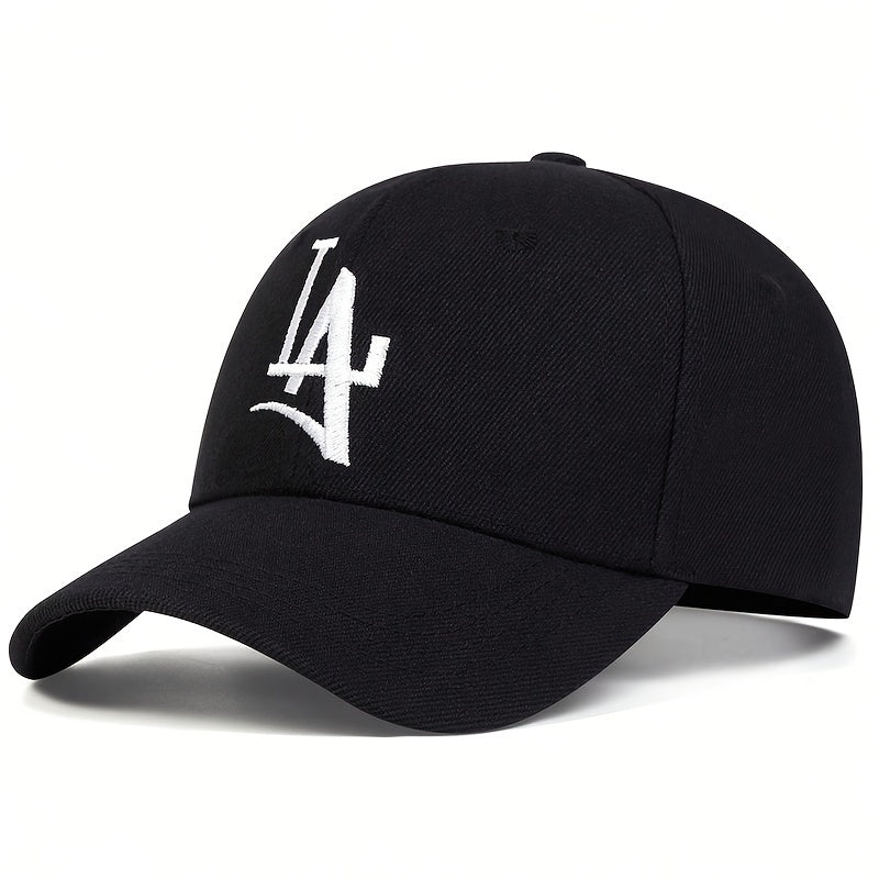 Men's Letter Embroidery Baseball Cap Outdoor Adjustable Sun Hat
