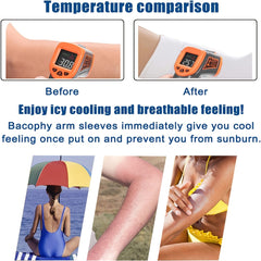 Sunscreen Proof Arm Sleeves for Outdoor Activities