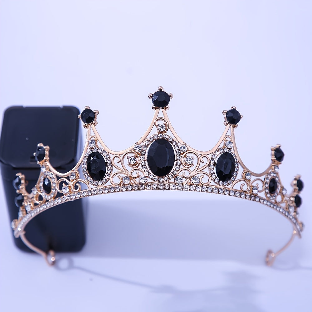 Vintage Wedding Crown Bridal Tiara Rhinestone Crystal Princess Hair Accessories