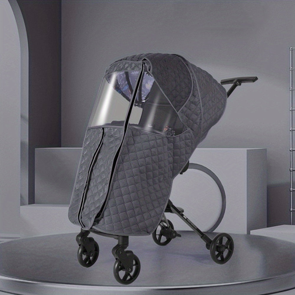 Baby Stroller Accessories Rain Cover Full Raincoat