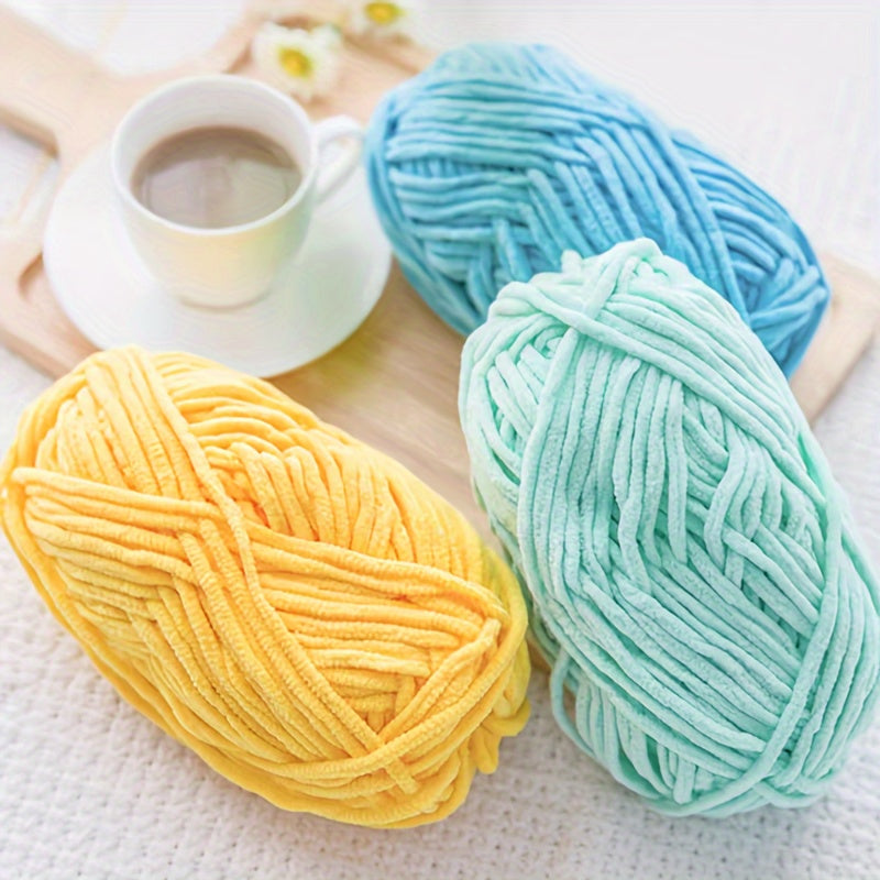 DIY Braided Wool Line Ice Strip Line 50g 60m Set