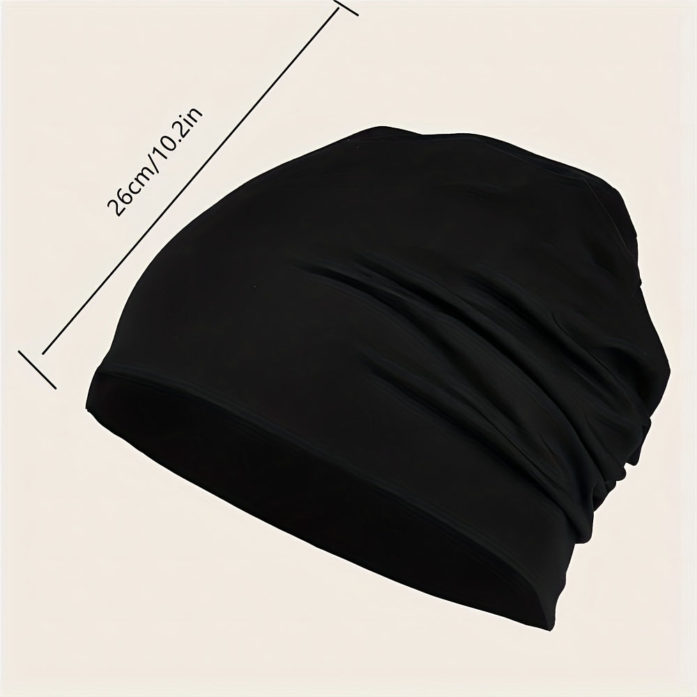 Men's Stretch Knitted Brimless Pile Hat