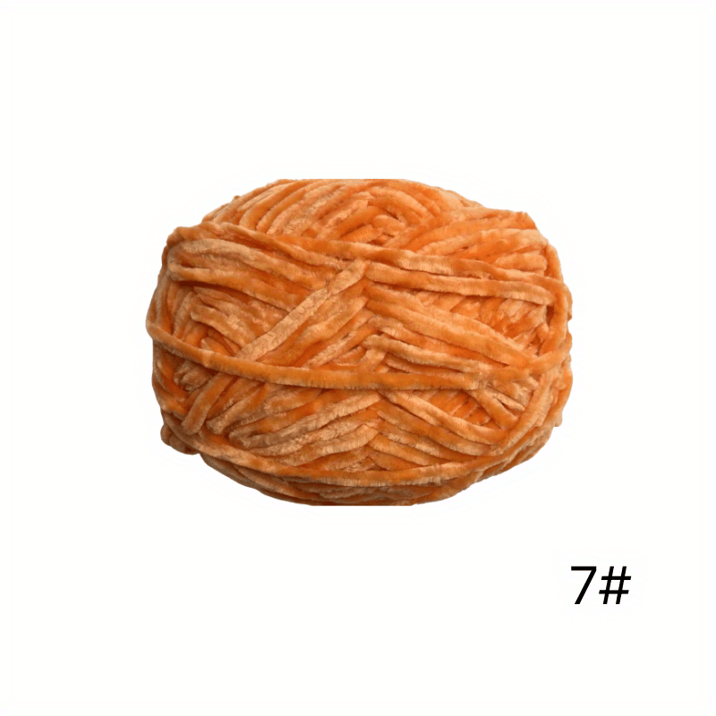 3pcs Chenille Yarn Blanket Yarn For Knitting Crochet DIY 50g pc