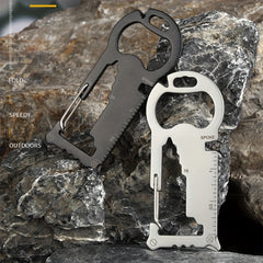 Multitool Card w/ Bottle Opener Screwdriver Key Ring