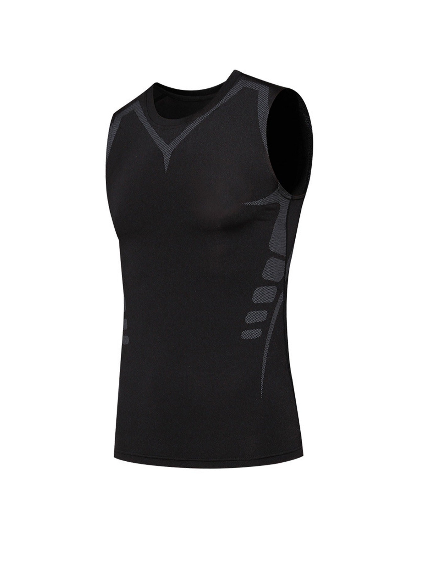 Men's Quick Dry Sleeveless Fitness Top for Running and Training