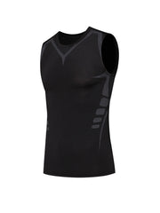 Men's Quick Dry Sleeveless Fitness Top for Running and Training