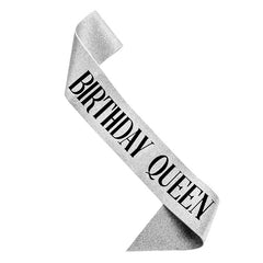 Silvery Birthday Party Strap
