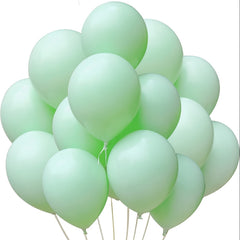 60pcs Green Latex Balloons Wedding Christmas Decor