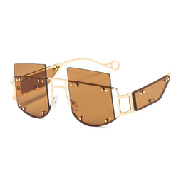 T850 Metal Punk Style Sunglasses For Men