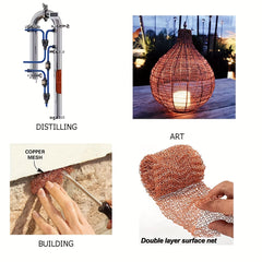 1pc Copper Mesh Rodent Mesh Sturdy Pure Copper Wire Mesh Gap Copper Blocker Fill