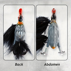 1pc 10 28g Hard Bait Top Water Duck Fishing Tackle