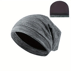Double Layer Adjustable Beanie Turban Chemo Cap Elastic Bonnet