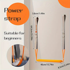 1pc Elastic Band Single Bar Pull Rope Strength Training Resistance Band