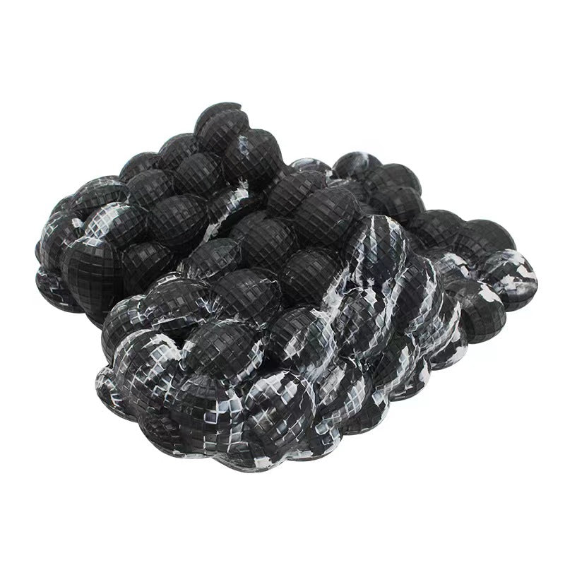 Men's Massage Bubble Slides Non-Slip Spa Slippers