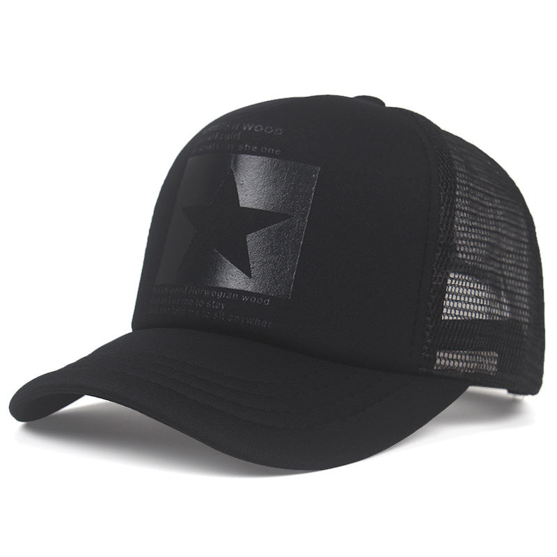 Pentagram Breathable Baseball Cap Mesh Cap