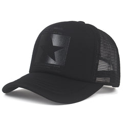 Pentagram Breathable Baseball Cap Mesh Cap