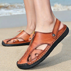 Men's Stitch Non Slip Sandals Summer Beach Shoes