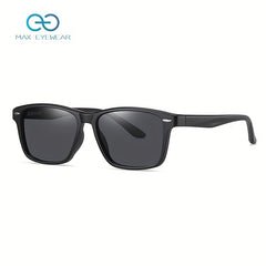 Polarized Sunglasses Men Driving Fishing UV Protection TR90 Retro Square