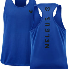 Men's Sleeveless Loose Tank Top Sweat Absorbing Fast Dry Vest