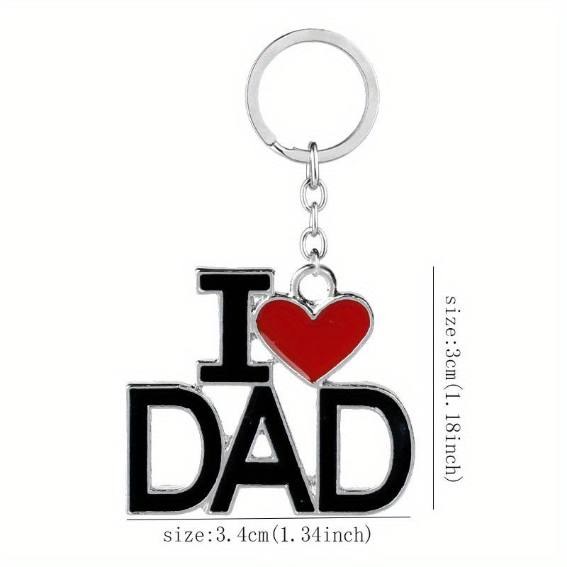 Key Buckle I LOVE MOM OR DAD For Gift