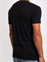Men's Active 3D Graphic T Shirt Stretchy Short Sleeve Tee for Summer