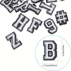 1pc Letter Shoe Charms For Crocs A-T