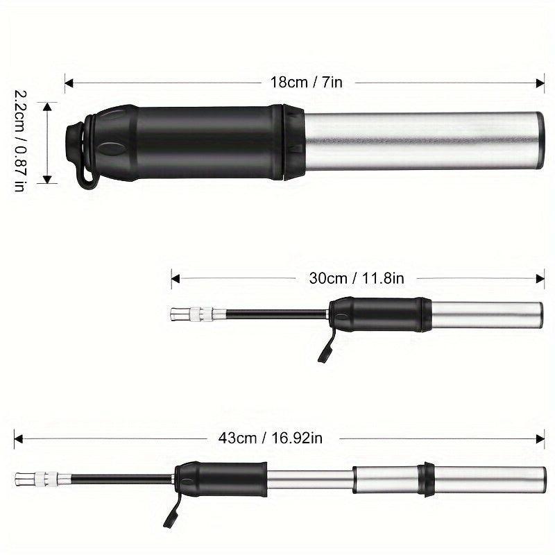 Portable Inflator Cycling Tool Set