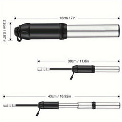 Portable Inflator Cycling Tool Set