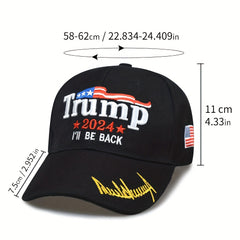 Unisex Embroidery Baseball Cap Adjustable Sun Hat Lightweight Dad Hats