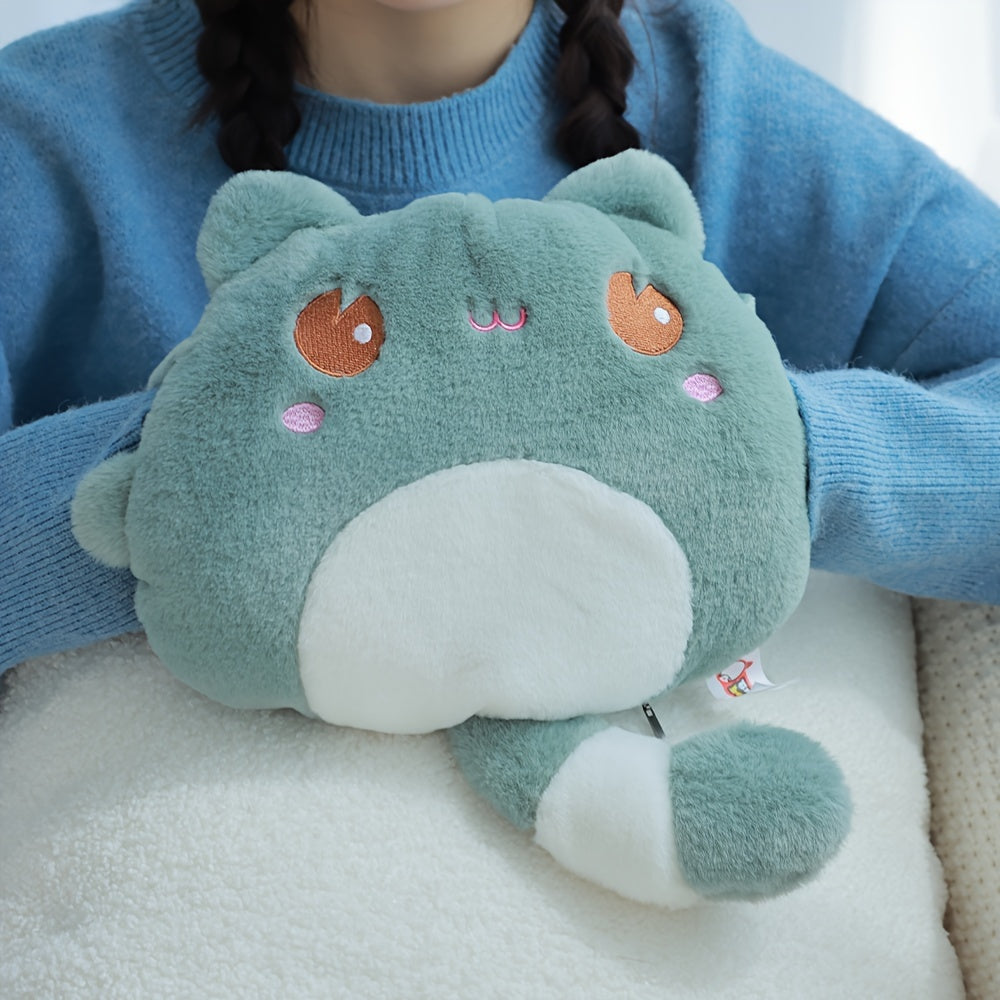750ml Hot Water Bottle Rubber With Soft Cover, Cramps & Fatigue Relief