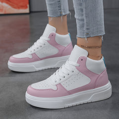 Women's Lightweight Block Skate Shoes Wear-Resistant Chunky Sneakers