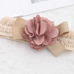Baby Girls Flower Mesh Headband for Photography Props & Everyday