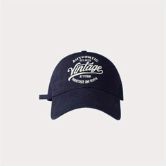 Summer American Retro Soft Top Baseball Hat Men's Sunshade Sunscreen Peaked Cap