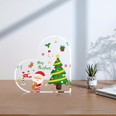 Christmas Acrylic Love Decoration - Home Party Wedding Room Decor