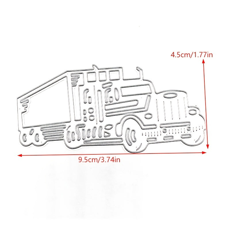 Car Metal Cutting Dies Stencil Scrapbooking Embossing Album Card Making