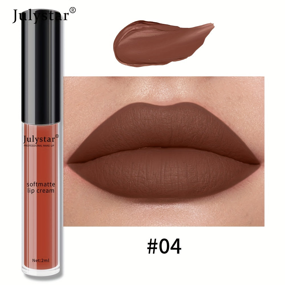 Soft Matte Lip Cream Lightweight Liquid Lipstick Long Lasting Waterproof