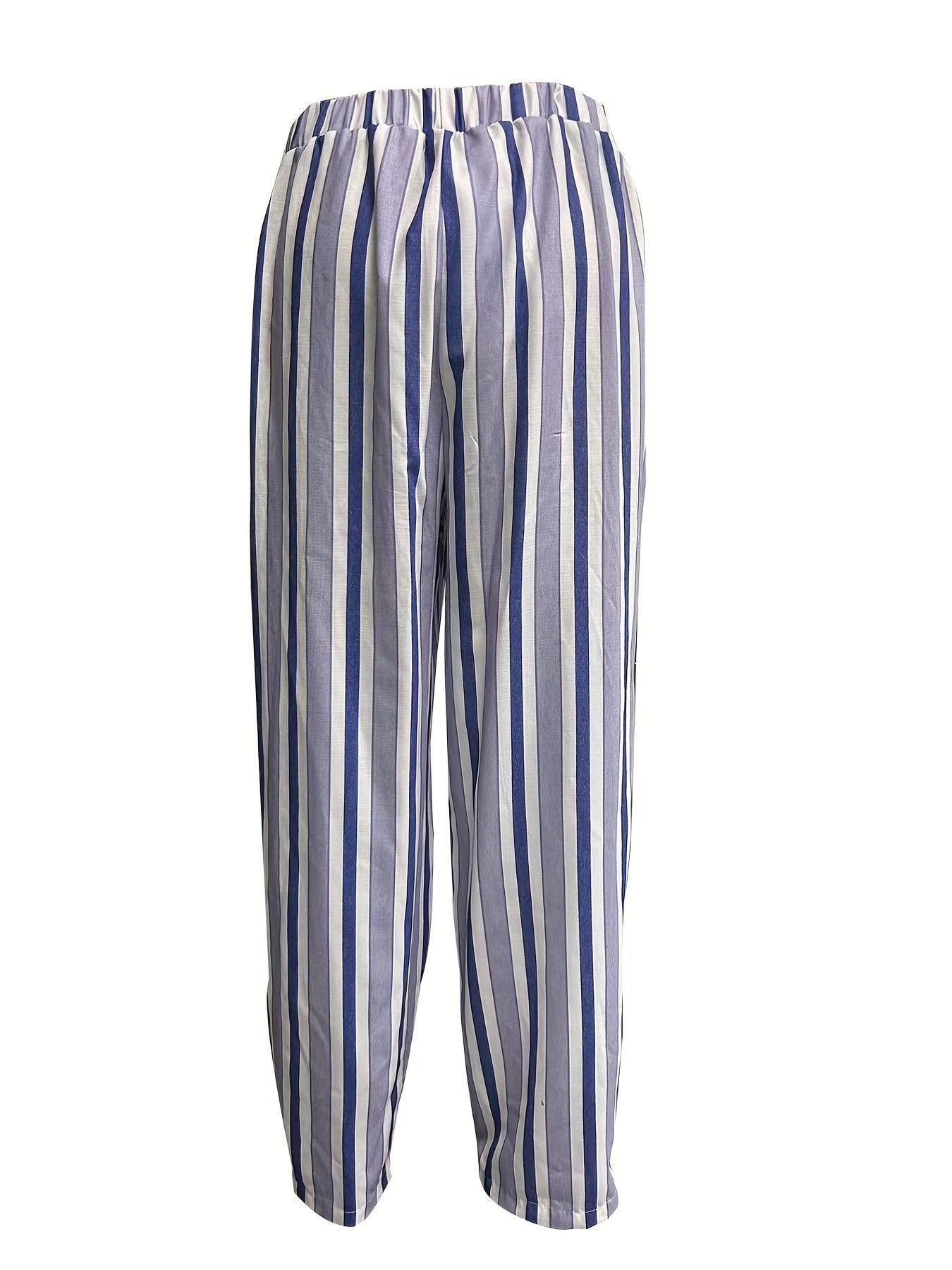 Striped Gym Fitness Pants Women's Athleisure