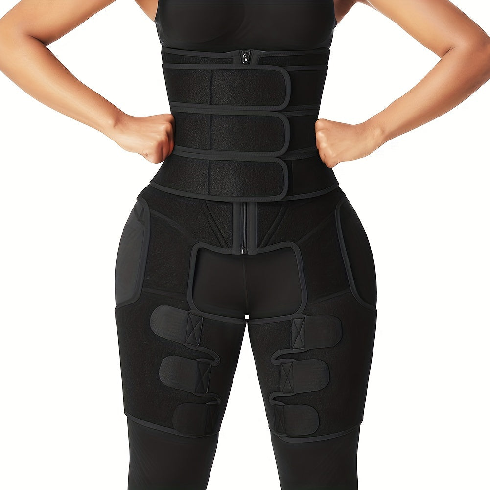 Zipper Waist Trainer Tummy Wrap Tummy Control Belly Belt