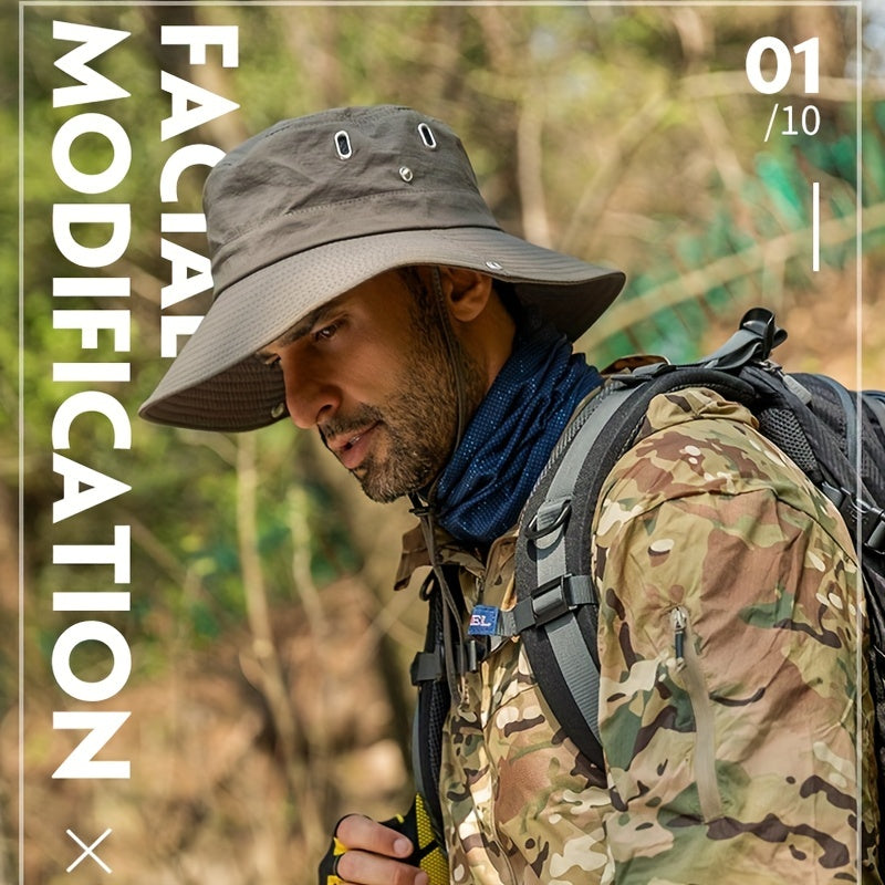 Waterproof Bucket Hat for Outdoor Sun Protection