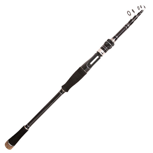 SIECHI Telescopic Carbon Fishing Rod Lightweight Spinning and Casting Rod