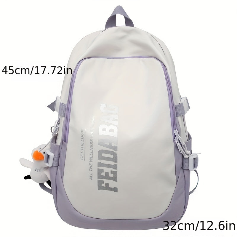 Large Capacity Schoolbag for Women College Students High School Students