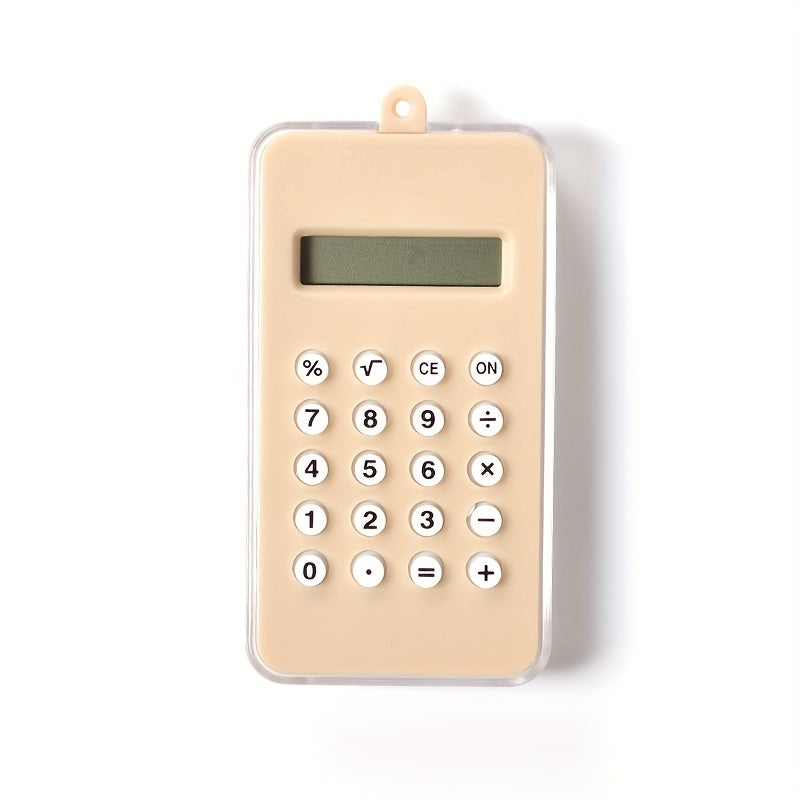 Mini Maze Calculator Keychain Portable Counting Toy